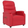 vidaXL Fauteuil de Massage Électrique, Siège Inclinable avec Dossier et Repose-Pied Réglables, Chaise de Salle de Séjour Salo