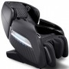 Aspria Shiatsu Zero Gravity Fauteuil de massage électrique avec fonction chauffante, techniques de massage bionique, USB, Blu