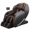 Real Relax Fauteuil de massage, fauteuil de massage Shiatsu tout le corps zéro gravité SL Track Fauteuil de massage shiatsu a