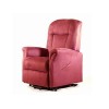 Gima - Fauteuil Flavia 2 Moteurs, Élévateur et Inclinable, Soulever des Personnes, avec Télécommande, Couleur Bordeaux, avec 