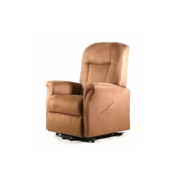 Gima - Fauteuil Flavia 2 Moteurs, Élévateur et Inclinable, Soulever des Personnes, avec Télécommande, Couleur Bordeaux, avec 