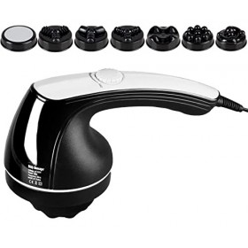 Masseur électrique 7 en 1, Appareil de Massage Anti Cellulite，7 masseurs de tête interchangeables, portables et polyvalents.