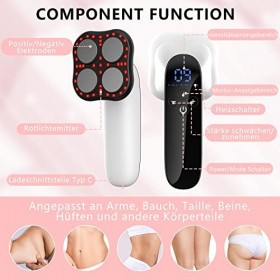 Masseur électrique Appareil de Massage Anti Cellulite Electrique Massage Masseur de corps électrique sans fil pour la graisse