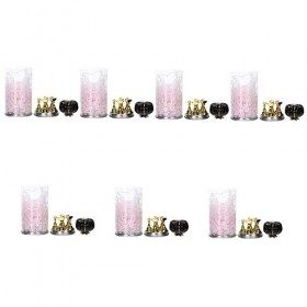 FOMIYES 7 Ensembles De Supports Support DAffichage Supports En Métal Durables Fournitures De Salon Bricolage Détachable Bout