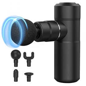 COMFIER Pistolet de Massage, Appareil de Massage Électrique Masseur de Dos avec 10 Moteurs Pour Soulager Douleur, Mini Massag