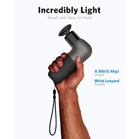 Pistolet de Massage Musculaire Mini Masseur Électrique Appareil de Massage Portatif, Massage Gun pour Tissus Profonds des Mus