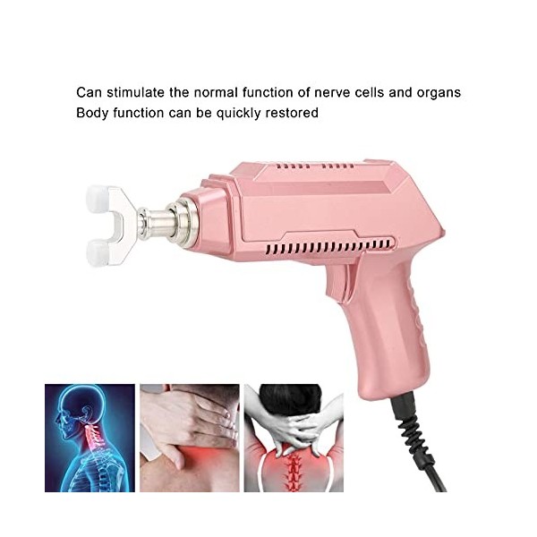 Outil dajustement chiropratique électrique, outil dajustement chiropratique de masseur de correction dactivateur de pistol