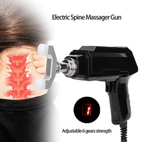 Outil de réglage chiropratique électrique, Masseur chiropratique manuel à 6 niveaux pour ajuster la vertèbre et thoracique sc