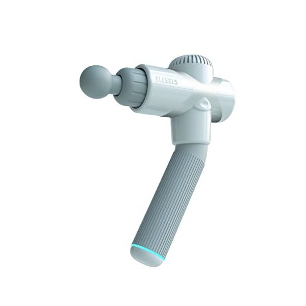 Eleeels X1T - Pistolet de massage musculaire vibrant, massage à percussion, massage thérapeutique, rechargeable, à 3 vitesses