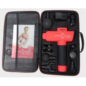 Power Plate Red Pulse 3.0 avec étui de transport, silencieux, léger, portable avec technologie antimicrobienne . rechargeable