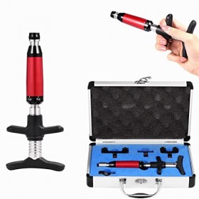 AYNEFY Outil Chiropratique, Acier Inoxydable 304, Outil de Massage Thérapeutique Réglable à Six Niveaux, Masseur de Réglage d