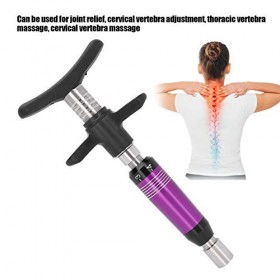 Masseur manuel de correction de la colonne vertébrale à 6 vitesses, outil de réglage chiropratique, dispositif de pistolet à 