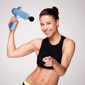 Hi5 Sportster Appareil de massage vibrant 7 têtes Argenté