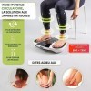 Massage Pieds - Technologie EMS + TENS – Appareil pour Jambes Lourdes & Circulation - Electrostimulateur Musculaire, WeightWo