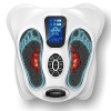 Stimulateur Circulatoire EMS, Creliver-300A, 25 Programmes de Massage, 99 Intensités, Circulation & Jambes Lourdes, avec 8pcs