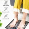 Coussin Massage Pieds, Pieds Tapis électrique Portatif EMS Foot Pad Masseur Stimulateur Musculaire Télécommande Façonner Jamb