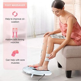 Stimulateur Circulatoire pour Jambes OSITO - Appareil Massage Circulation Sanguine, 25 Modes, 99 Niveaux dIntensité, Soulage