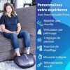 Miko Machine de massage des pieds avec pétrissage profond, compression, Shiatsu et chaleur pour la fasciite plantaire, la neu