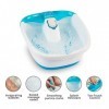 HoMedics Bubble Mate Pieds Spa Contrôle tactile Pierre ponce amovible Fb-55