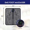 Masseur de pieds électrique EMS-Masseur de pieds à circulation - Masseur de réflexologie des pieds-Masseur de circulation des