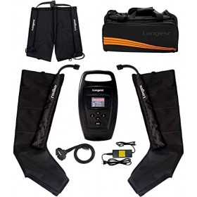 Longest Pressothérapie Appareil Jambes et Abdominale Bottes de Pressothérapie Masseur Lourdes de Compression pour la Circulat