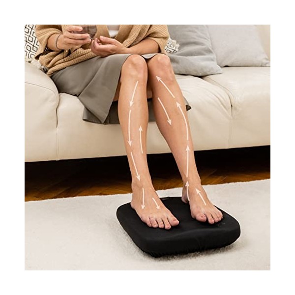 Mediashop Belena Active Pro – masseur électrique pour pieds – avec fonction thermique infrarouge et 6 têtes de massage rotati