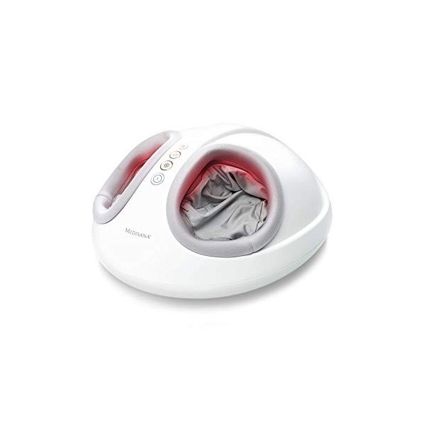 medisana FM 888 Appareil de massage shiatsu pour les pieds, électrique, fonction lumière rouge, fonction chaleur, 2 vitesses,