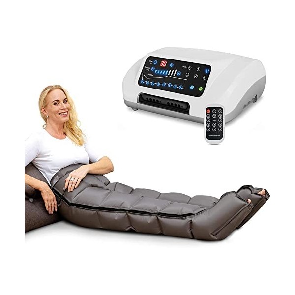 Venen Engel ® 8 Premium Appareil de massage avec pantalon, 8 chambres à air désactivables, pression & durée réglables facilem