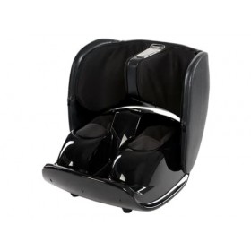 VComfort® Masseur de pieds et mollets avec chaleur, vibration, shiatsu et pétrissage - Aide à soulager les muscles fatigués 