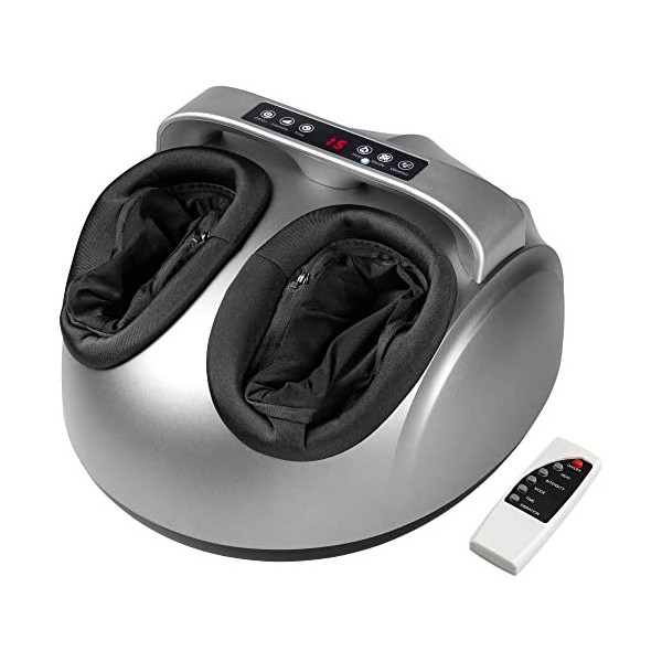 GLOBAL RELAX | VITALZEN® MINI PREMIUM | Appareil de Massage Électrique pour les Pieds | Massage 360° avec Compression | Appar