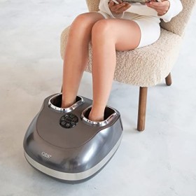 GESS Danny Masseur de pieds - Rouleau dacupuncture tapotage à air comprimé, technologie de purification de lair pour rafraî