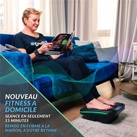 Appareil de massage pieds Bluefin Fitness SUUV | Massage pied anti-douleur | Multi-vitesses & vibrations | Améliore la circul