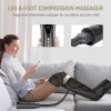 FIT KING Jambières & Pieds Chauffe-Genou Chauffe-Pieds pour Massage des Pieds Mollets et Genou Circulation avec Extensions et