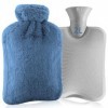 Bouillotte Eau Chaude 2L, Sentasi Bouillote Peluche Pour Enfant Et Adulte, Boulliottes Caoutchouc Pour Soulage Douleurs Menst