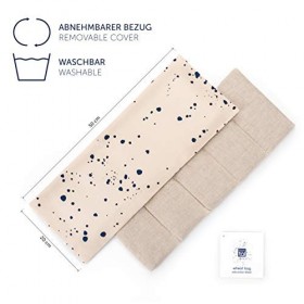 Blumtal - Coussin Chauffant Micro Onde - Bouillotte Sèche - Grain Blé Naturel