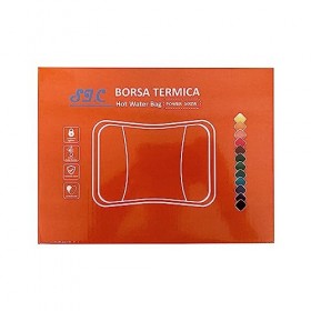 Bouillotte électrique avec doublure en peluche douce . 500 W . Chauffe-mains et chauffe-pieds . idéal pour réduire les douleu