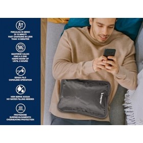 BEPER P203TFO001 Bouillotte électrique, température Max 58 °C, Pas de Remplissage avec leau, équipé dun système de Protecti