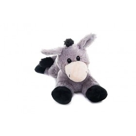 Habibi Plush Bouillotte Peluche âne pour micro-ondes.