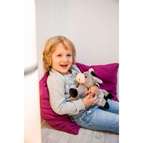 Habibi Plush Bouillotte Peluche âne pour micro-ondes.