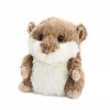 Warmies® Peluche entièrement chauffante parfumée à la lavande française Hamster, marron 28 cm