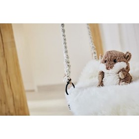 Warmies® Peluche entièrement chauffante parfumée à la lavande française Hamster, marron 28 cm