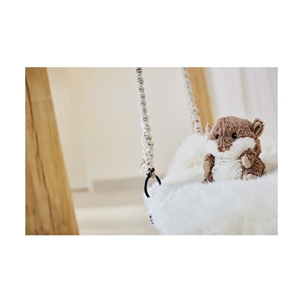 Warmies® Peluche entièrement chauffante parfumée à la lavande française Hamster, marron 28 cm