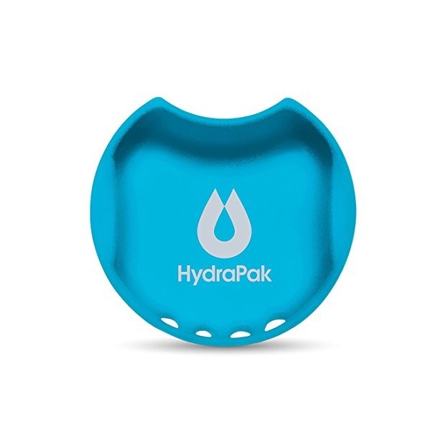 Hydrapak Watergate Protection Anti-éclaboussures Bouteilles deau et filtres, Bleu Malibu, 63 mm