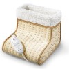 Beurer FW 20 Chauffe-pieds, avec doublure en peluche, chauffage électrique des pieds avec 3 niveaux de température, arrêt aut...