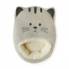 Balvi Chauffe Pied Kitty Couleur Gris Gardez Vos Pieds au Chaud Chauffe Pied Souple et Confortable AV