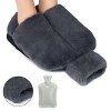 Chauffe Pied, Bouillotte Pied avec Housses en Peluche, Chaufferette Pieds Bouillotte Enfant/Adultes, Bouillotte Warmies Reuti