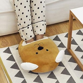 Balvi Chauffe Pied Kitty Couleur Gris Gardez Vos Pieds au Chaud Chauffe Pied Souple et Confortable AV