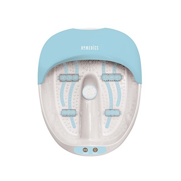 Spa de pied 3 en 1 HoMedics - Hydro massage apaisant, vibrations, chaleur, microcirculation, réflexologie de stimulation magn