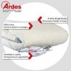 Ardes AR4AM22 Chauffe-lit Double Morpheo 100% Pure Laine, 150 x 160 cm, 2 Zones de Chauffage, Fabriqué en Italie