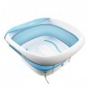 Homedics Spa Pliable de Luxe pour Les Pieds + Appareil de Massage, Fonction de Chauffage / Maintien Au Chaud, Design Compact 